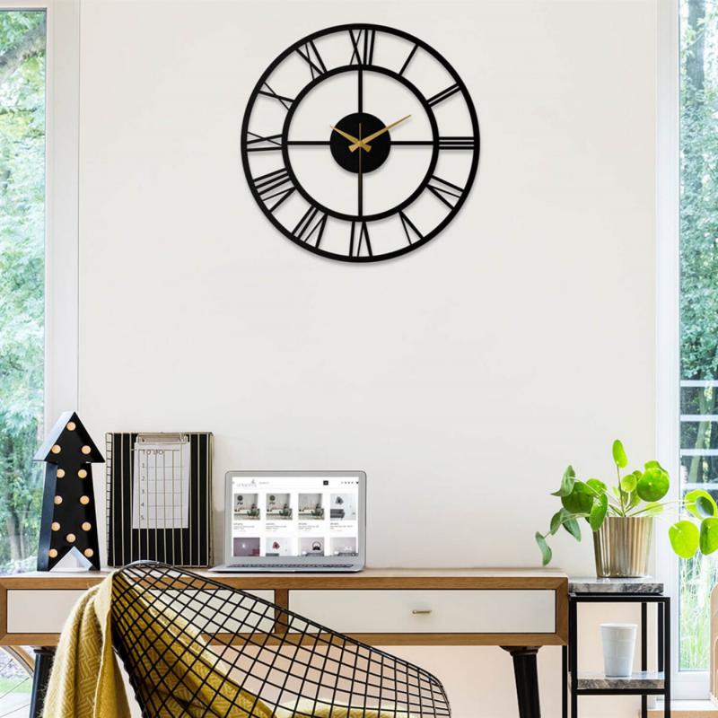 Wandklok Met Romeinse Cijfers MS-1001