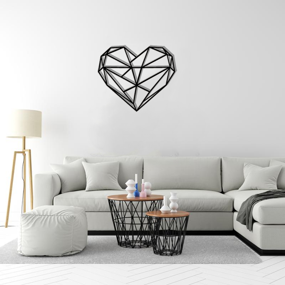 Heart Metal Tableau MT-1066